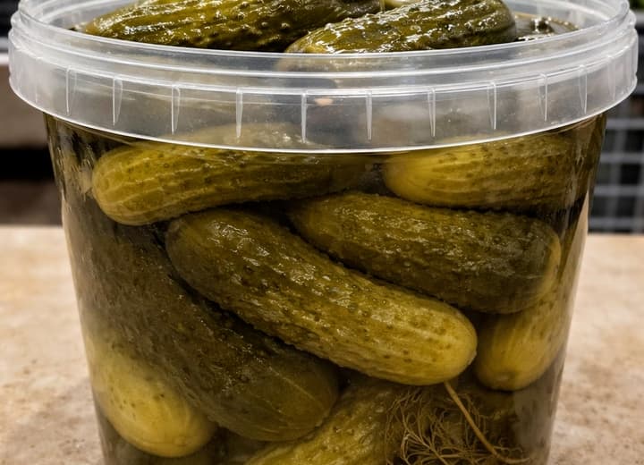 Огурцы соленые