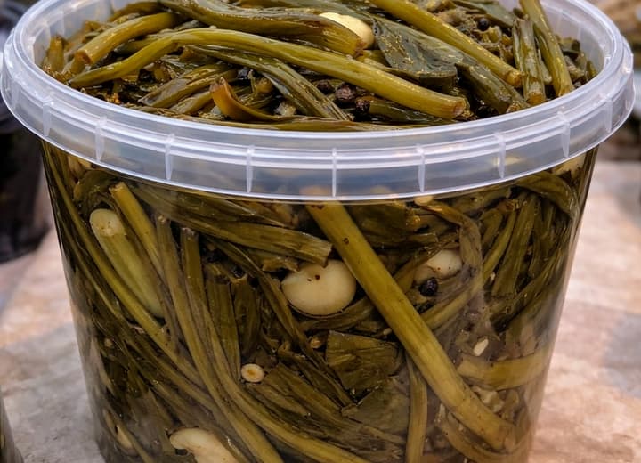 Черемша маринованная